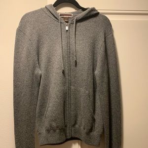 Michael Kors grey cashmere hoody size small